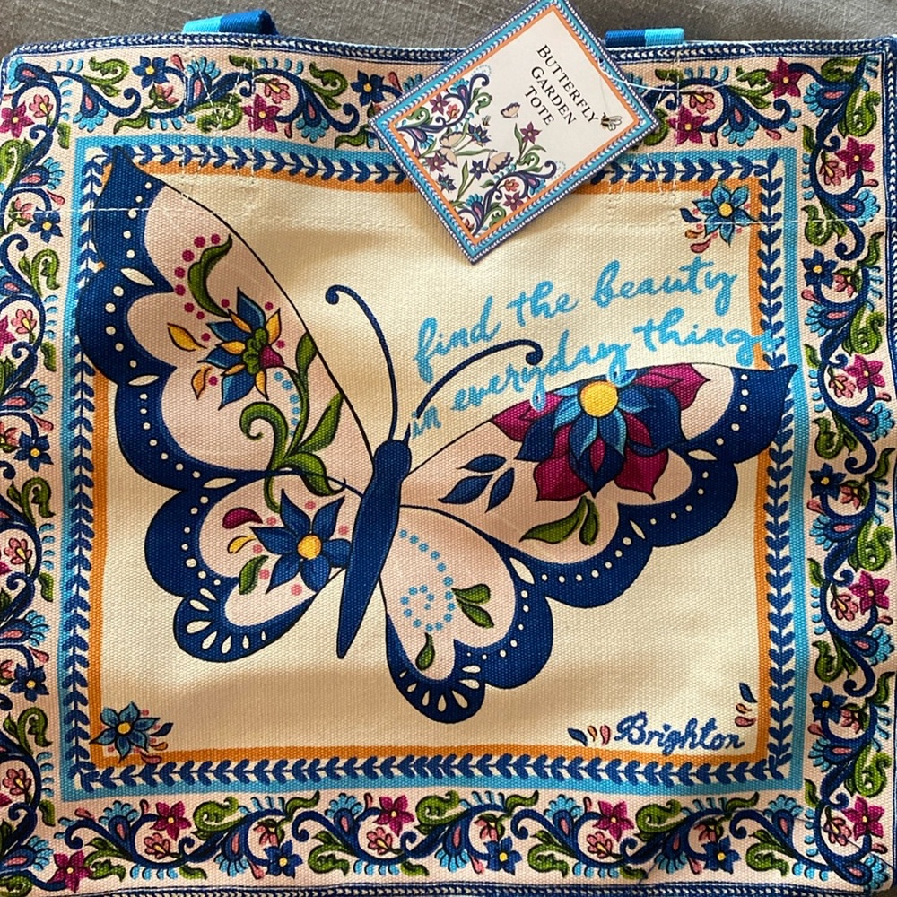 NWT Brighton canvas tote